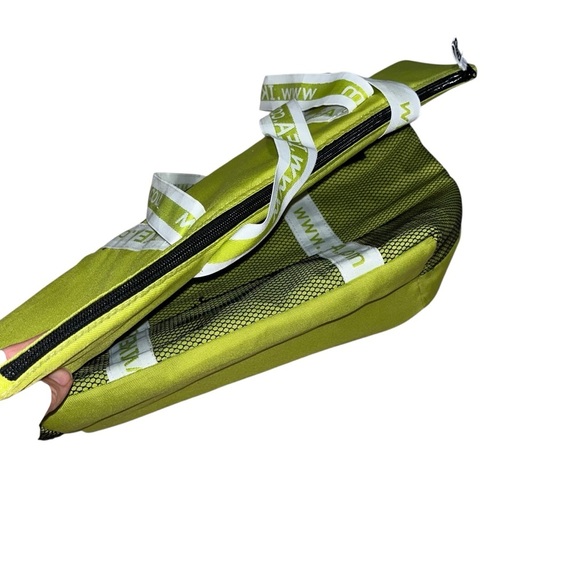 Retired IKEA Kylvaska large soft cooler bag lime green insulated - Picture 6 of 7